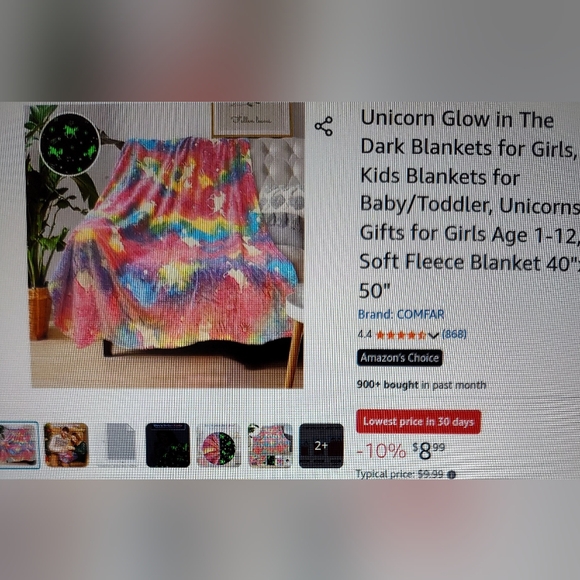 Colorful Tie-Dye Blanket - Picture 1 of 5